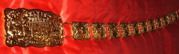 Gold belt Las Vegas plated with Stones
